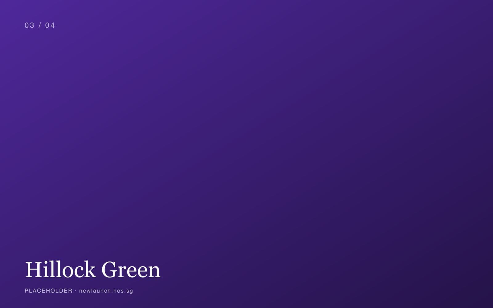 Hillock Green placeholder 3