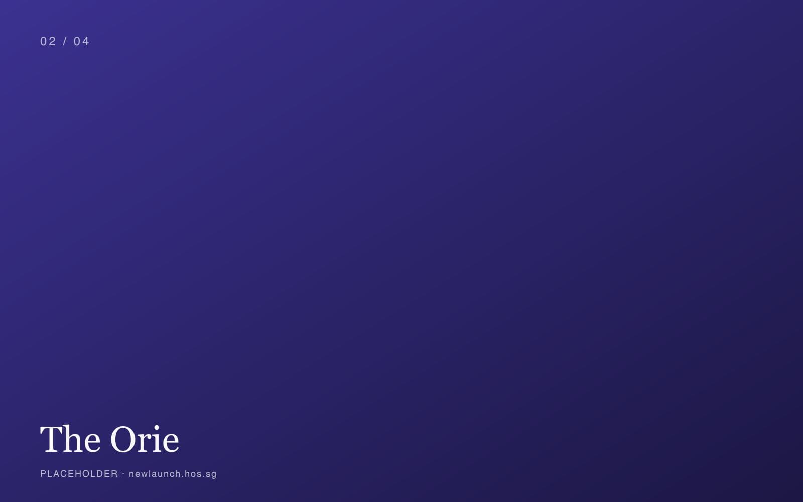 The Orie placeholder 2