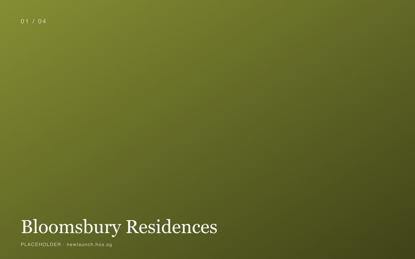 Bloomsbury Residences placeholder 1