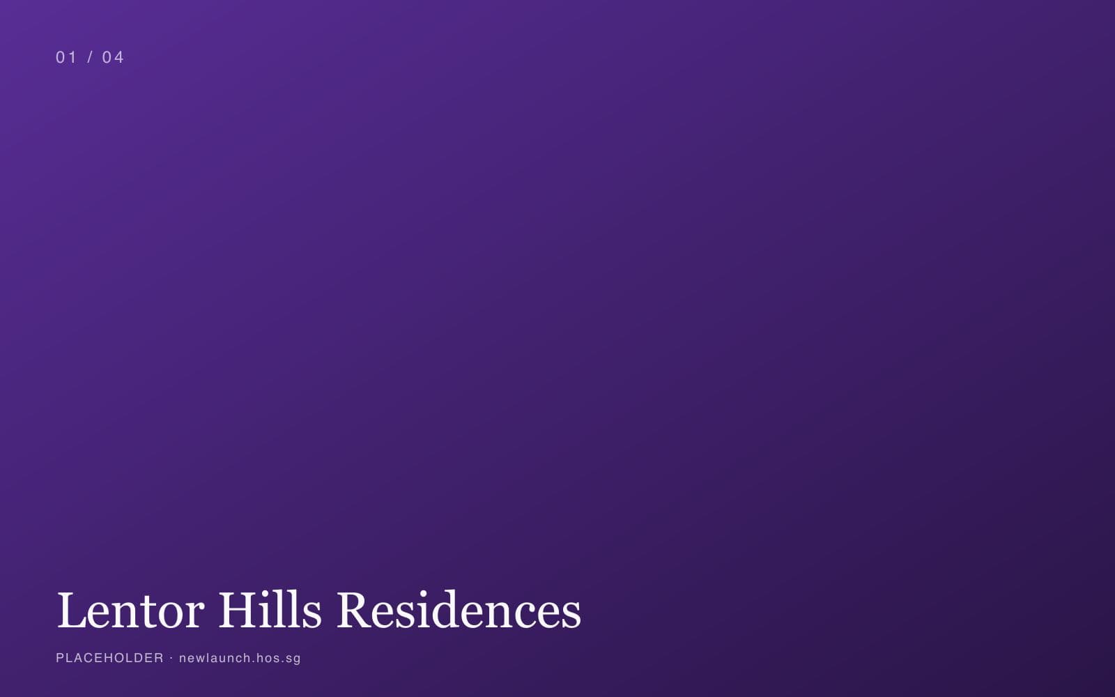 Lentor Hills Residences placeholder 1
