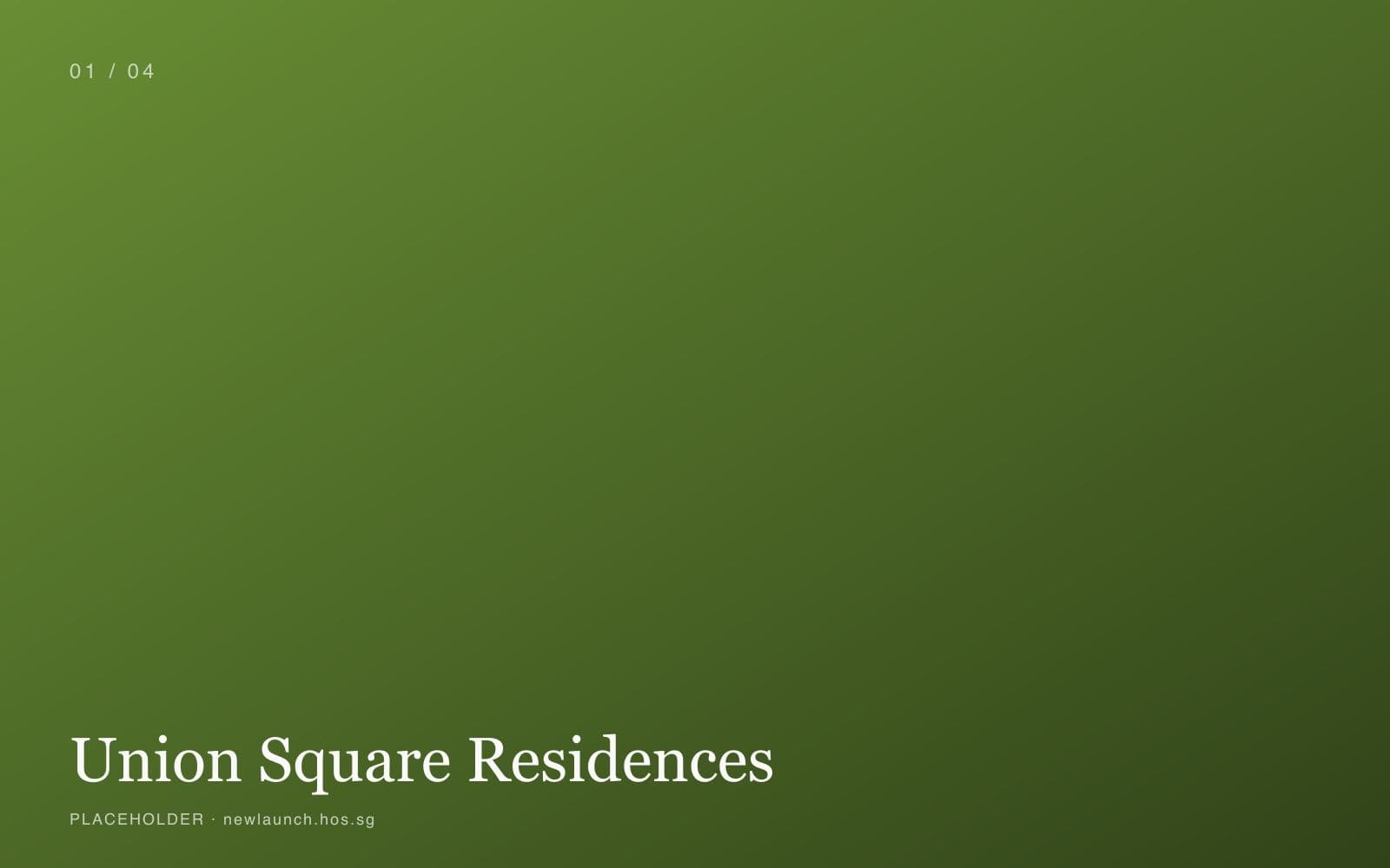 Union Square Residences placeholder 1